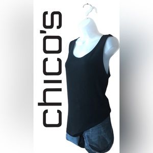 Chico’s Crushed Velvet Tank Top
